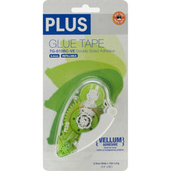 Plus Double Sided Vellum Glue Tape Dispenser and refill