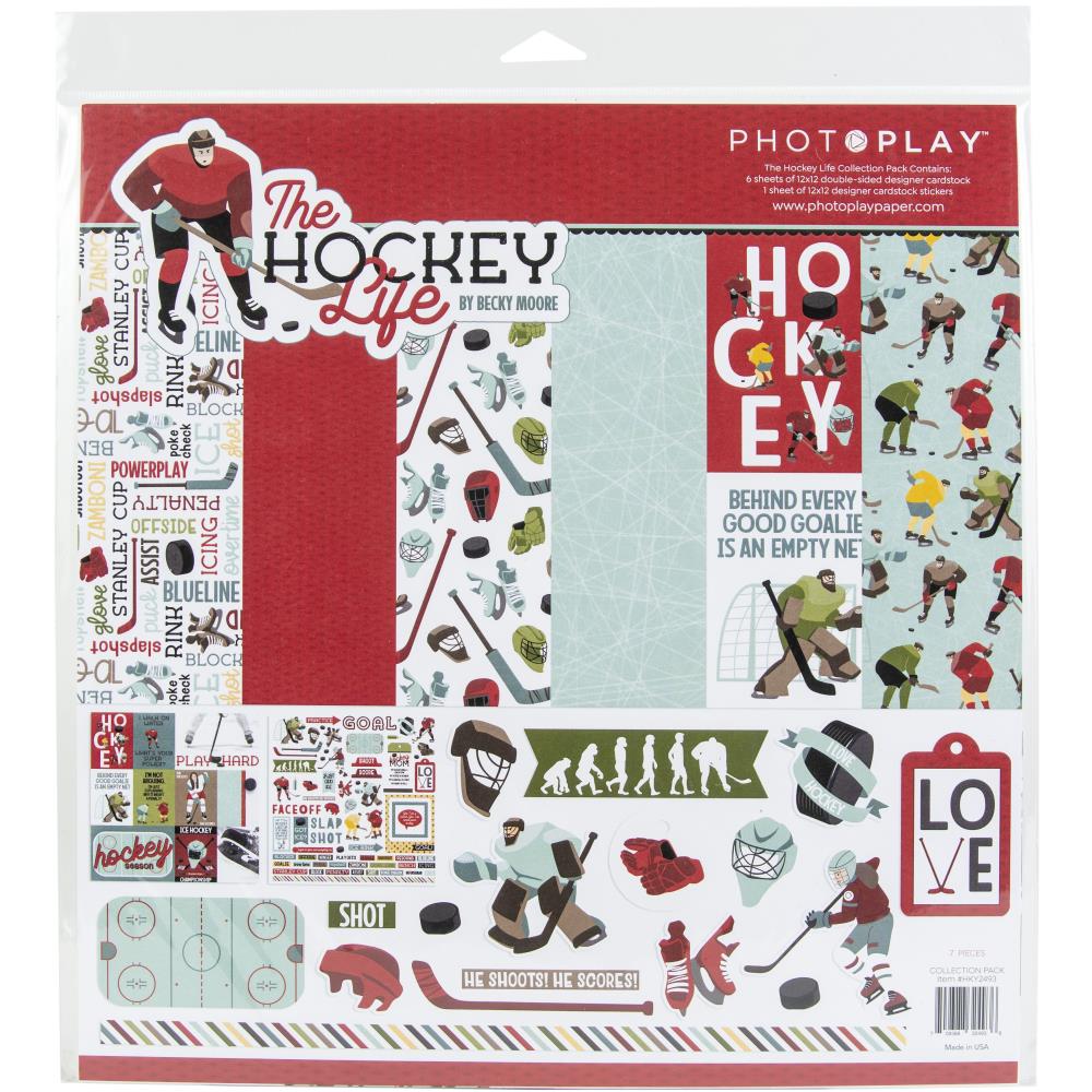 Photoplay The Hockey Life 12X12 Collection Pack