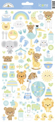 New Arrival - Doodlebug Designs - Icon Cardstock Stickers- Special Delivery