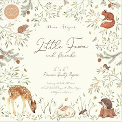 Craft Consortium  6X6 Paper Pad Little Fawn and Friends