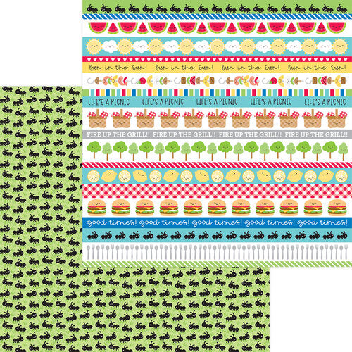 New Arrival- Doodlebug Designs - 12 x 12 Collection Pack - Bar- B- Cute